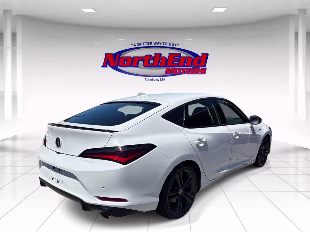 2023 White Acura Integra A-Spec Tech Package FWD Hatchback