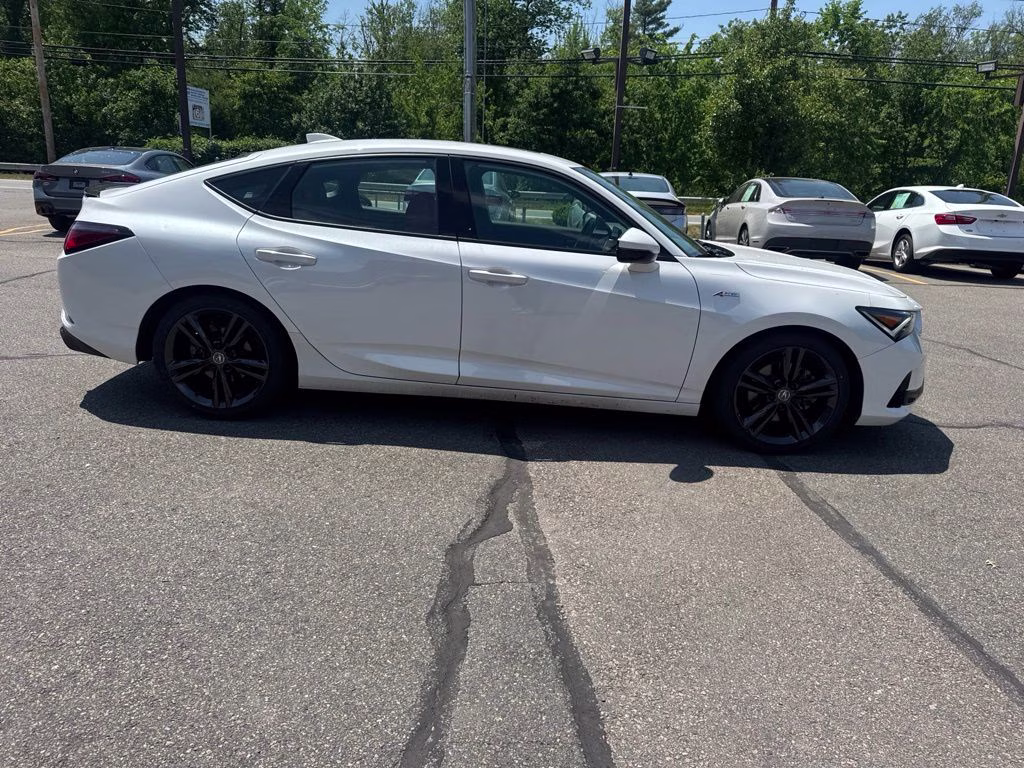 2023 White Acura Integra A-Spec Tech Package FWD Hatchback