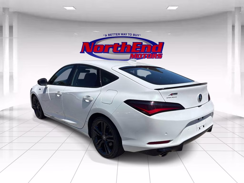 2023 White Acura Integra A-Spec Tech Package FWD Hatchback