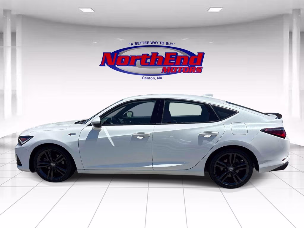 2023 White Acura Integra A-Spec Tech Package FWD Hatchback