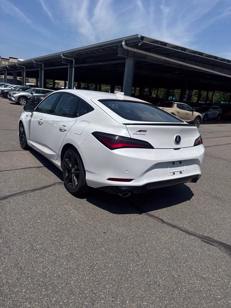 2023 White Acura Integra A-Spec Tech Package FWD Hatchback