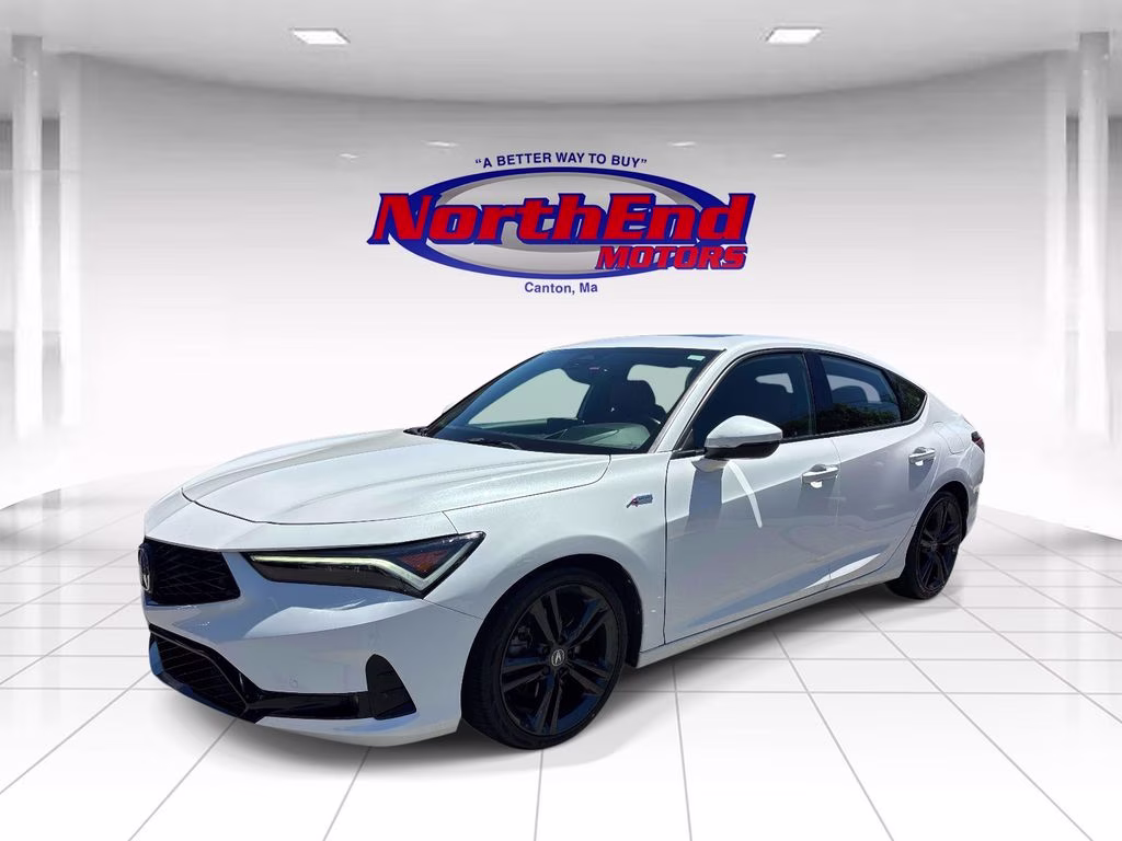 2023 White Acura Integra A-Spec Tech Package FWD Hatchback