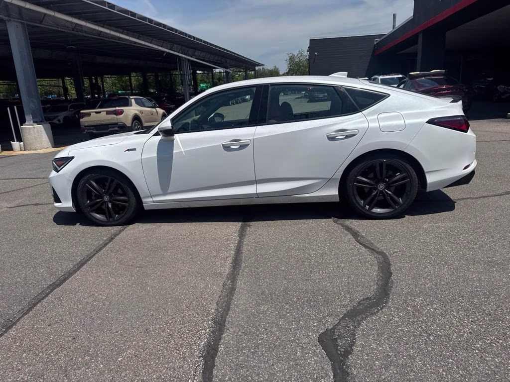 2023 White Acura Integra A-Spec Tech Package FWD Hatchback