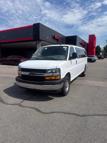 2025 Summit White Chevrolet Express 3500 LT RWD Van