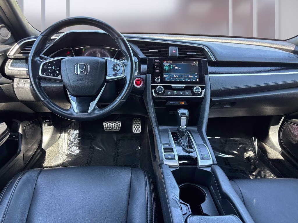2019 Black Honda Civic Sport FWD Sedan