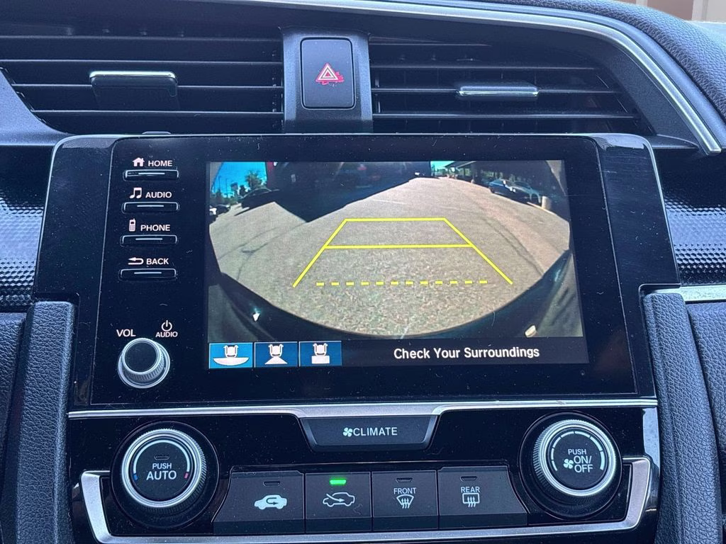 2019 Black Honda Civic Sport FWD Sedan