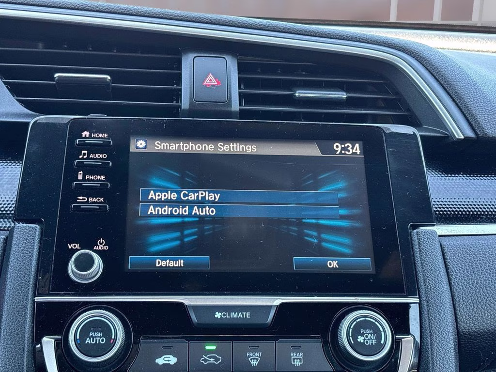 2019 Black Honda Civic Sport FWD Sedan