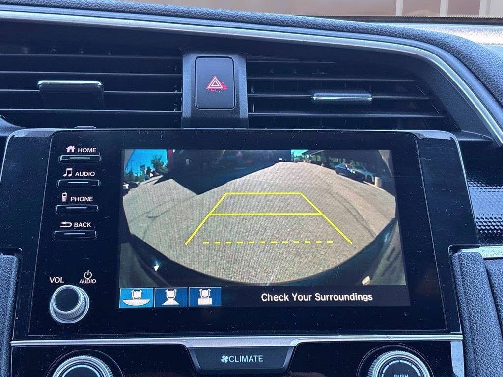 2019 Black Honda Civic Sport FWD Sedan