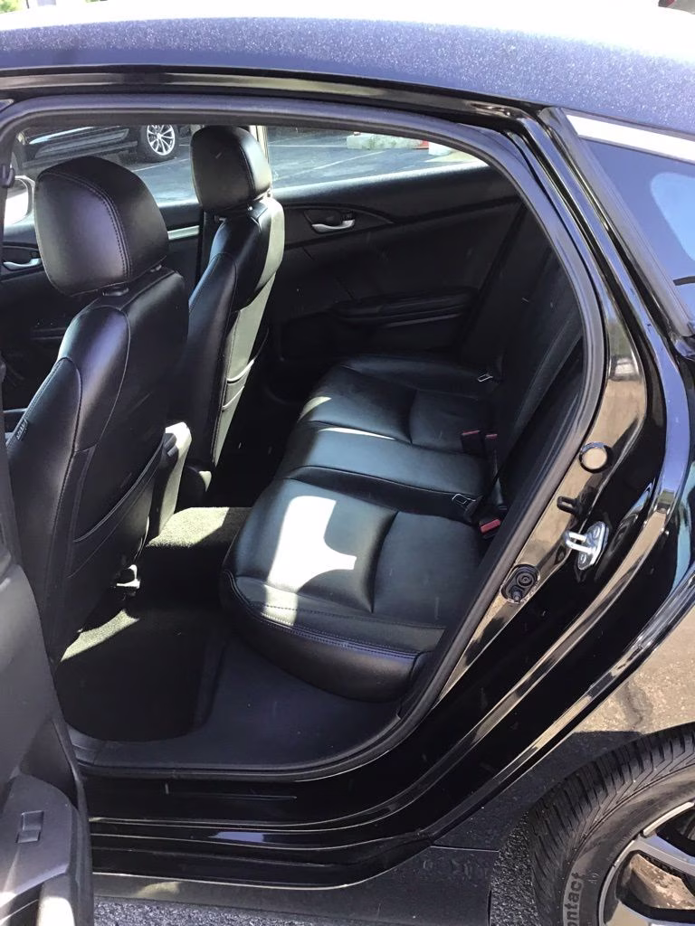 2019 Black Honda Civic Sport FWD Sedan