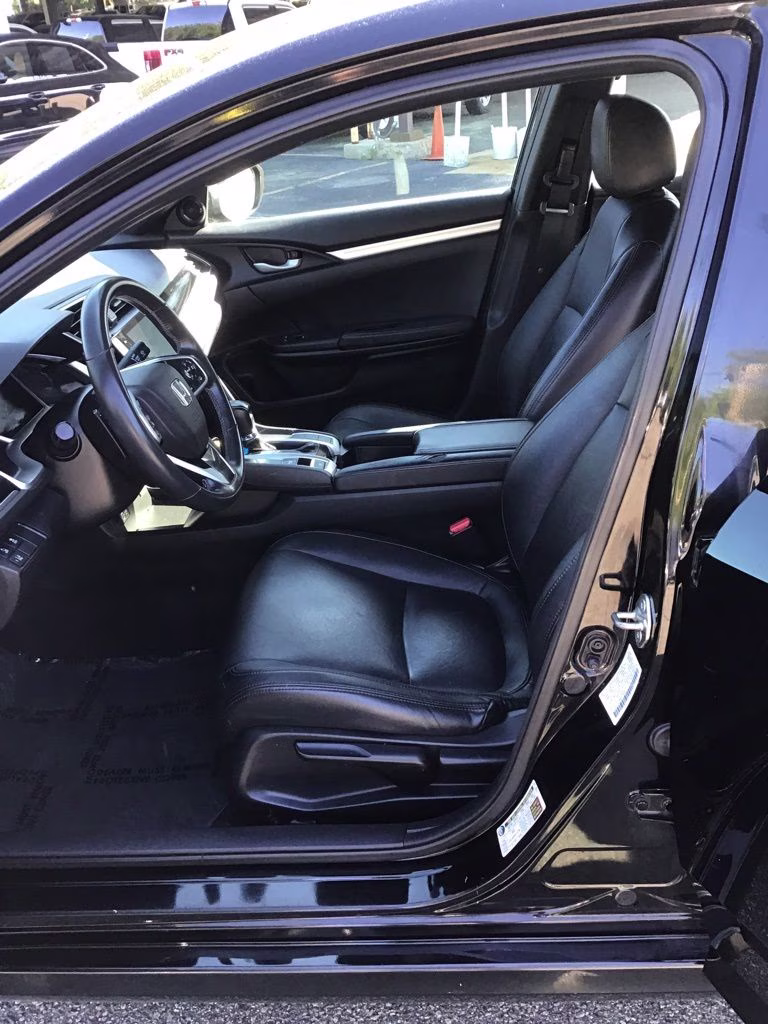 2019 Black Honda Civic Sport FWD Sedan