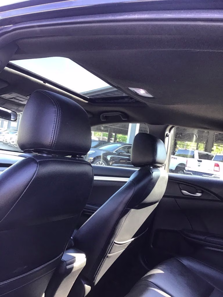 2019 Black Honda Civic Sport FWD Sedan