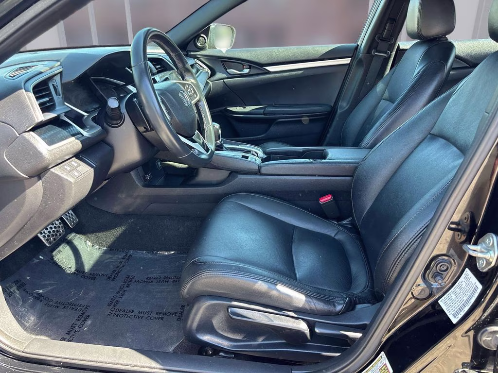 2019 Black Honda Civic Sport FWD Sedan