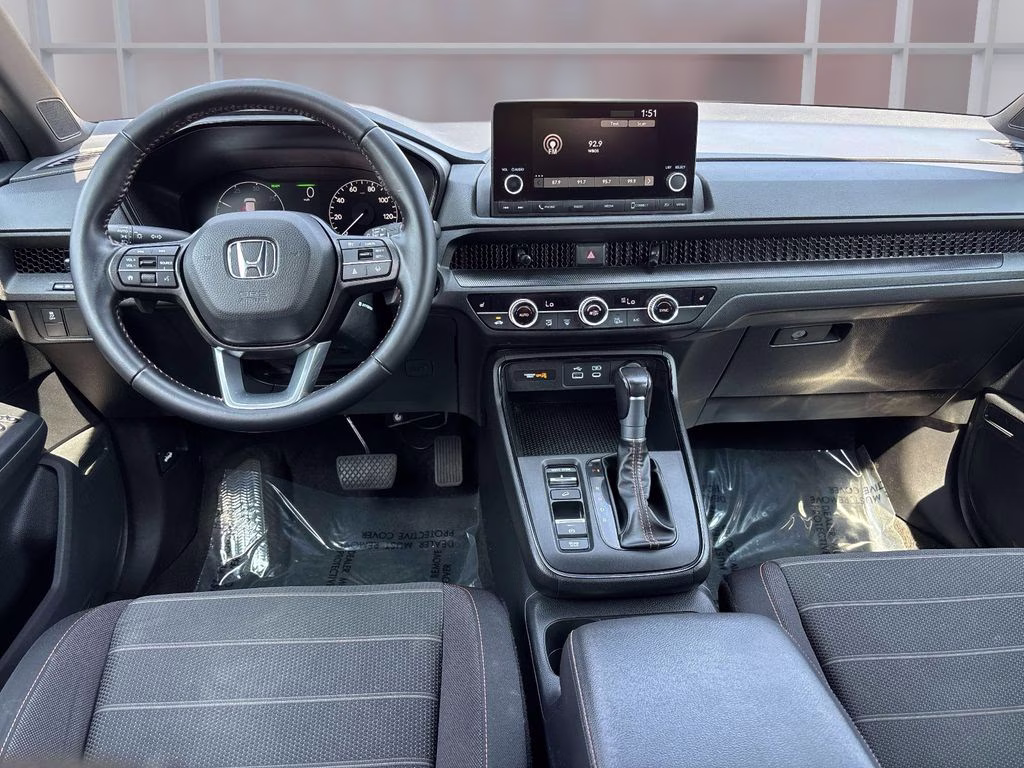 2025 Blue Honda CR-V Hybrid Sport AWD SUV