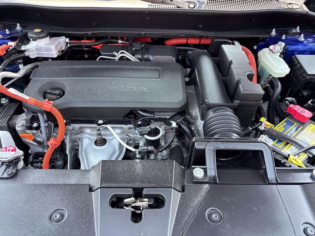 2025 Blue Honda CR-V Hybrid Sport AWD SUV