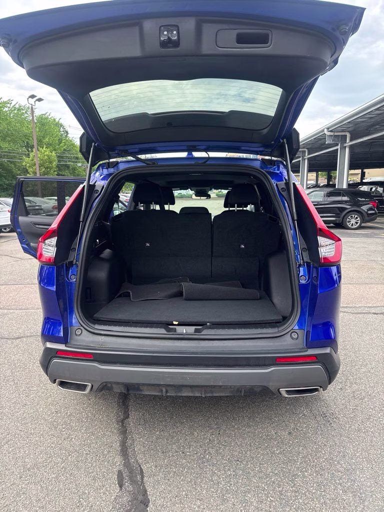 2025 Blue Honda CR-V Hybrid Sport AWD SUV