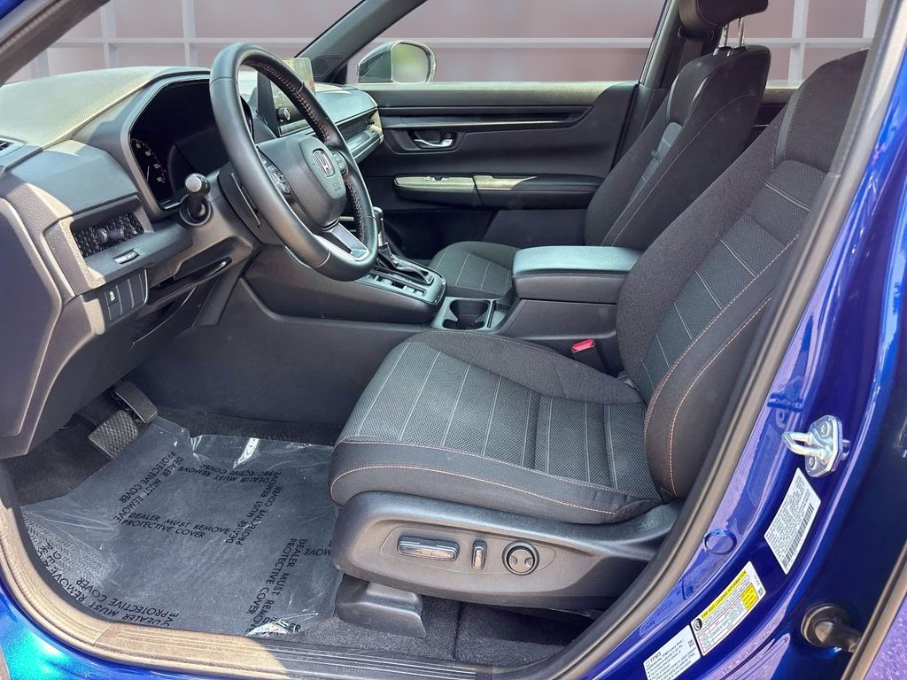 2025 Blue Honda CR-V Hybrid Sport AWD SUV