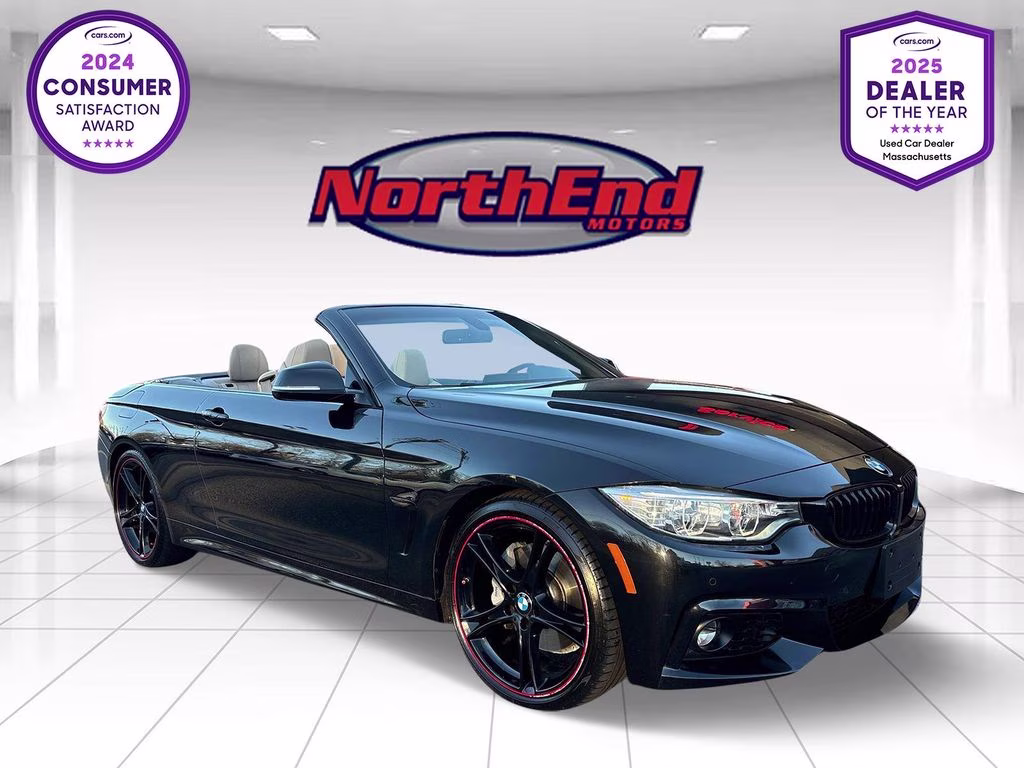 2016 Black Sapphire Metallic BMW 4 Series 435i RWD Convertible