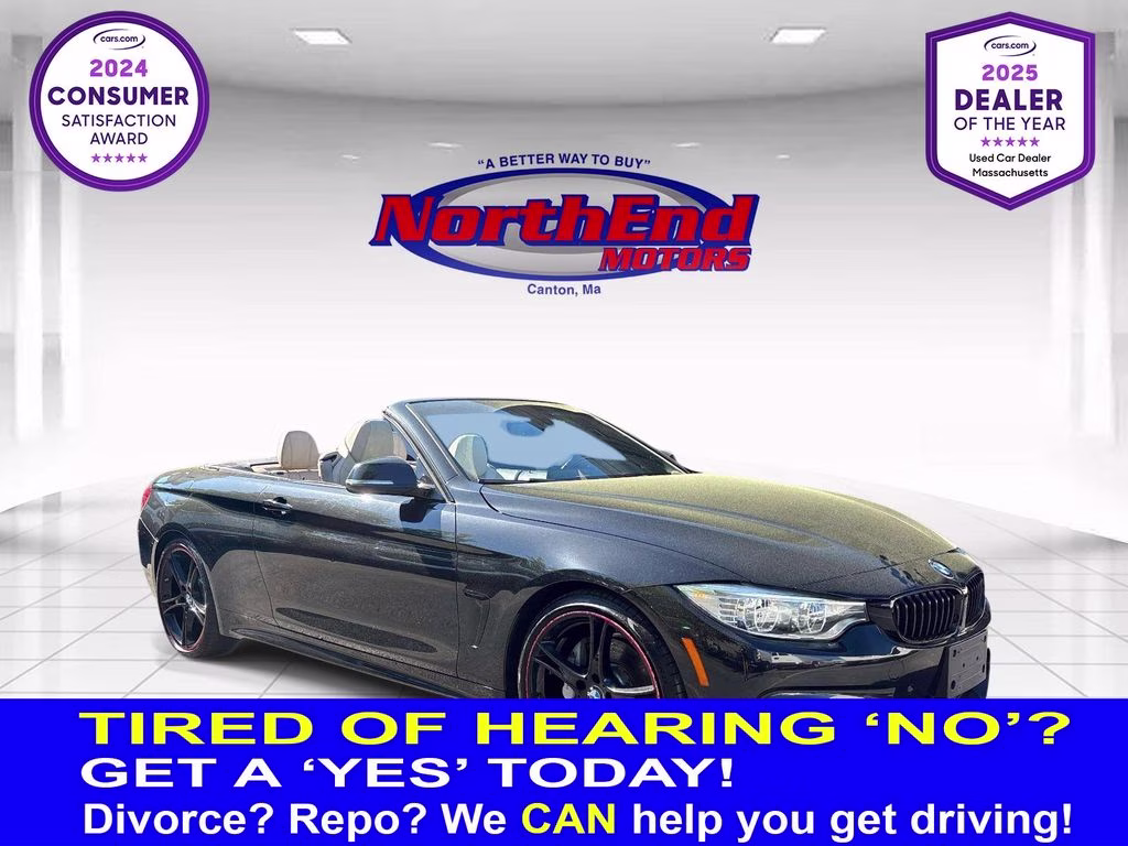 2016 Black Sapphire Metallic BMW 4 Series 435i RWD Convertible