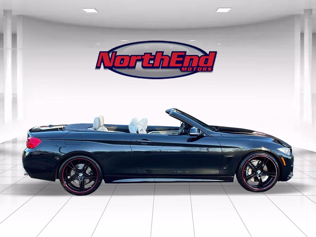 2016 Black Sapphire Metallic BMW 4 Series 435i RWD Convertible