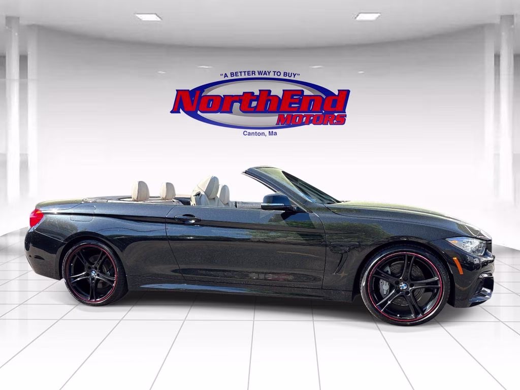 2016 Black Sapphire Metallic BMW 4 Series 435i RWD Convertible