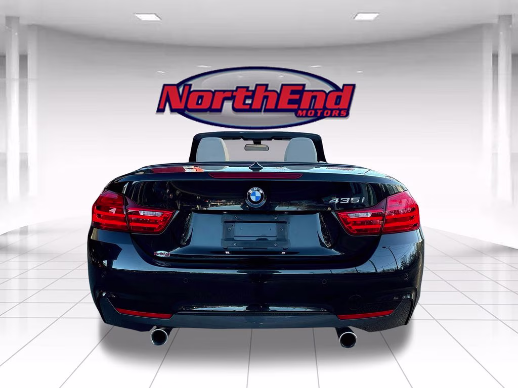 2016 Black Sapphire Metallic BMW 4 Series 435i RWD Convertible