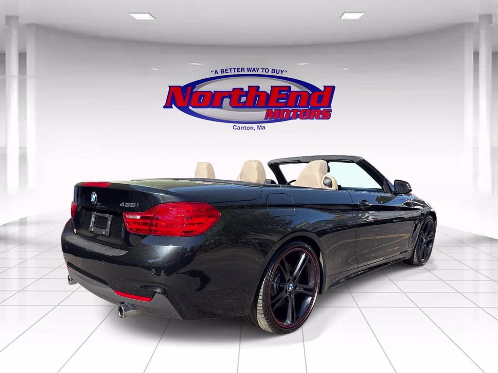 2016 Black Sapphire Metallic BMW 4 Series 435i RWD Convertible