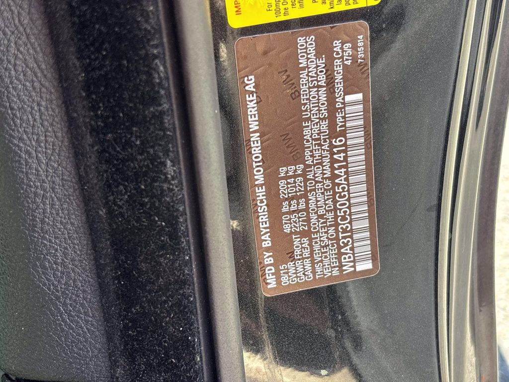 2016 Black Sapphire Metallic BMW 4 Series 435i RWD Convertible