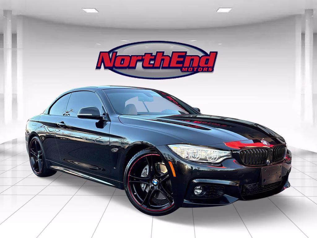 2016 Black Sapphire Metallic BMW 4 Series 435i RWD Convertible