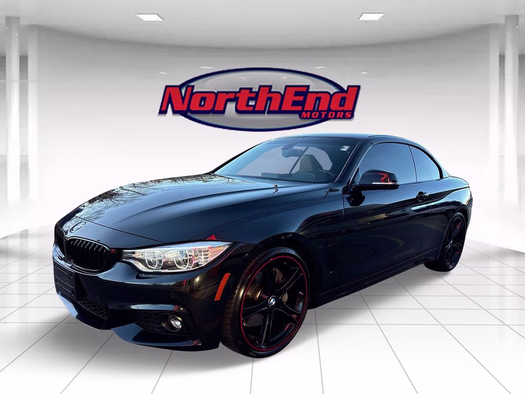 2016 Black Sapphire Metallic BMW 4 Series 435i RWD Convertible