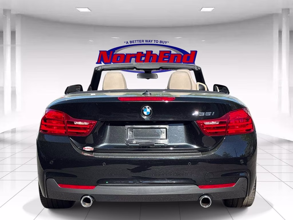2016 Black Sapphire Metallic BMW 4 Series 435i RWD Convertible