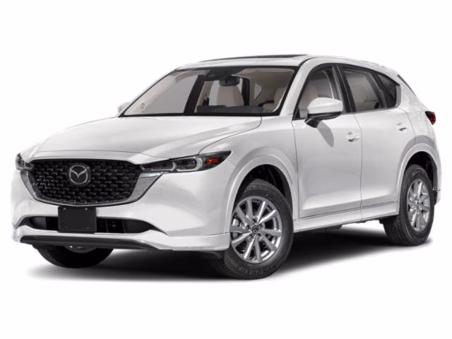2024 Rhodium White Metallic Mazda CX-5 2.5 S Preferred Package AWD SUV