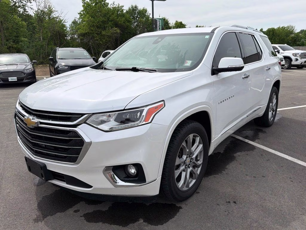 2018 Iridescent Pearl Tricoat Chevrolet Traverse Premier AWD SUV
