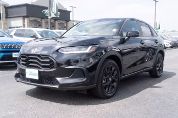 2025 Black Honda HR-V Sport FWD SUV