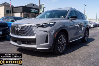2026 Harbor Gray INFINITI QX60 LUXE AWD SUV