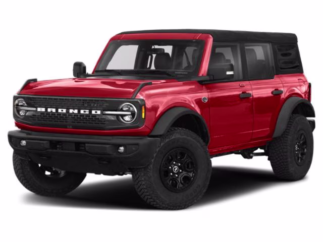 2022 Race Red Ford Bronco Wildtrak 4X4 SUV