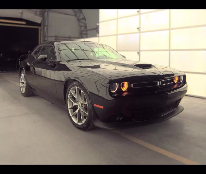 2023 Pitch Black Clearcoat Dodge Challenger GT RWD Coupe