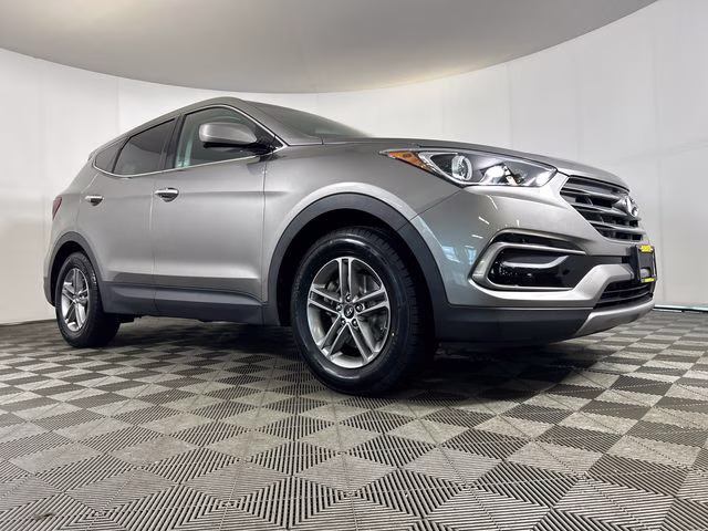 2017 Mineral Gray Hyundai Santa Fe Sport 2.4 Base FWD SUV