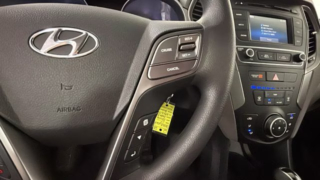 2017 Mineral Gray Hyundai Santa Fe Sport 2.4 Base FWD SUV