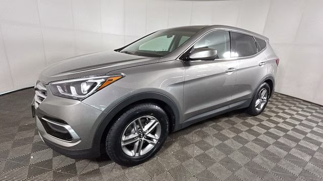 2017 Mineral Gray Hyundai Santa Fe Sport 2.4 Base FWD SUV