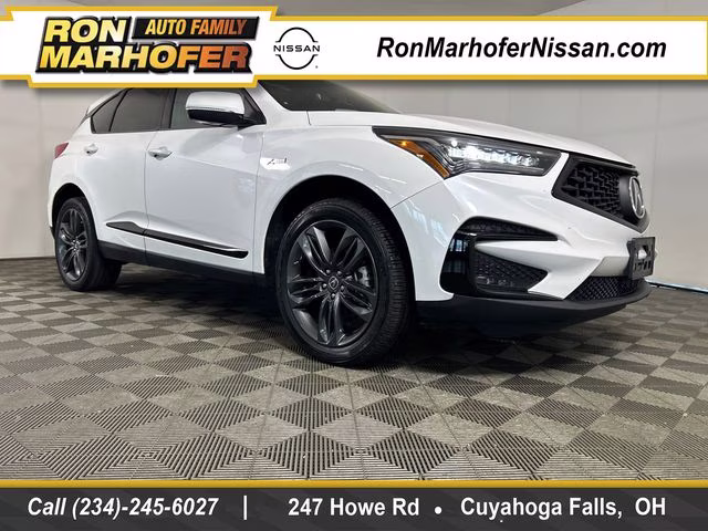 2020 Platinum White Pearl Acura RDX A-Spec Package AWD SUV