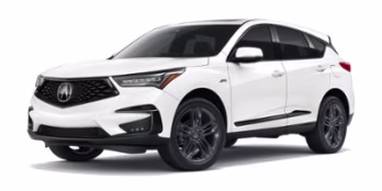 2020 White Acura RDX A-Spec Package AWD SUV