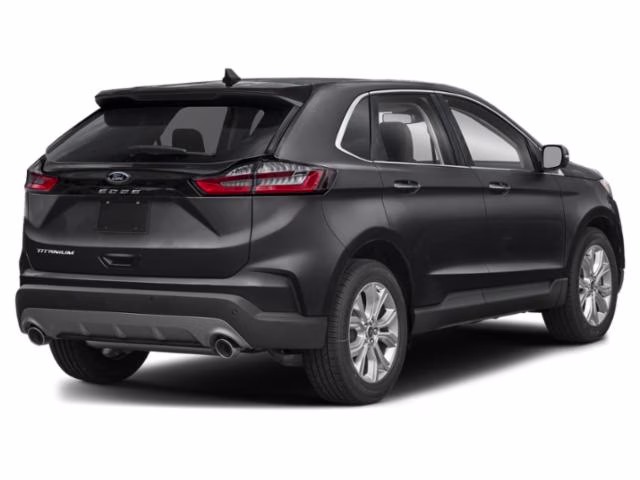 2022 Black Metallic Ford Edge Titanium AWD SUV