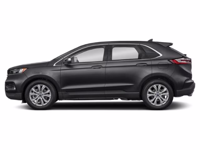 2022 Black Metallic Ford Edge Titanium AWD SUV