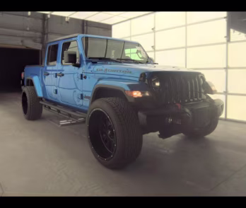 2022 Hydro Blue Pearlcoat Jeep Gladiator Altitude 4X4 Truck