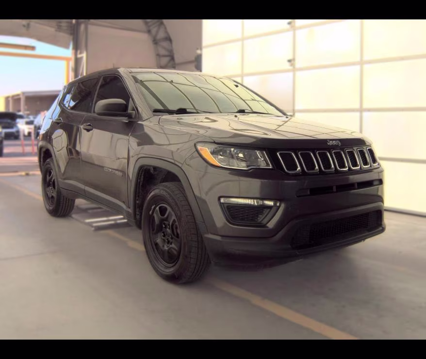 2021 Granite Crystal Metallic Clearcoat Jeep Compass Sport 4X4 SUV