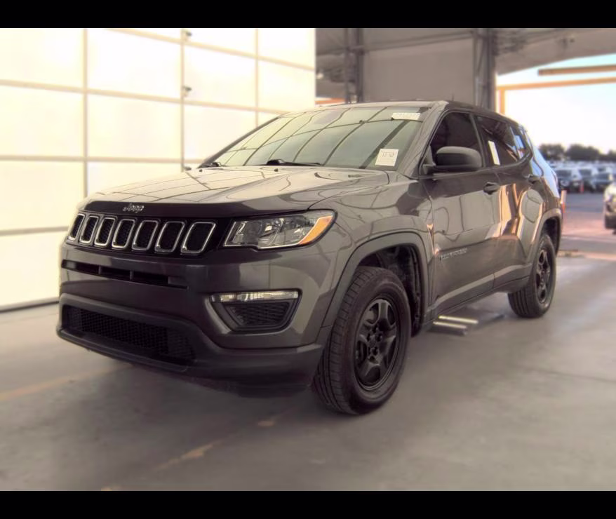2021 Granite Crystal Metallic Clearcoat Jeep Compass Sport 4X4 SUV