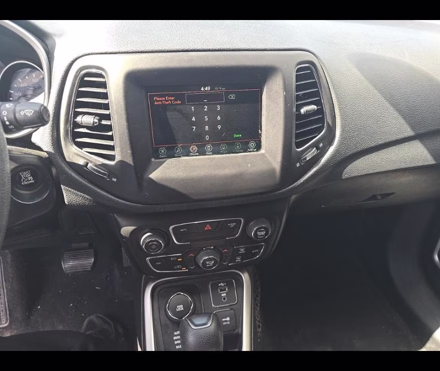 2021 Granite Crystal Metallic Clearcoat Jeep Compass Sport 4X4 SUV