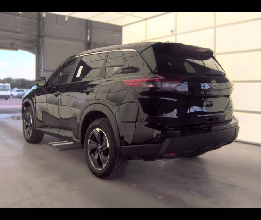 2024 Super Black Nissan Rogue SV FWD SUV