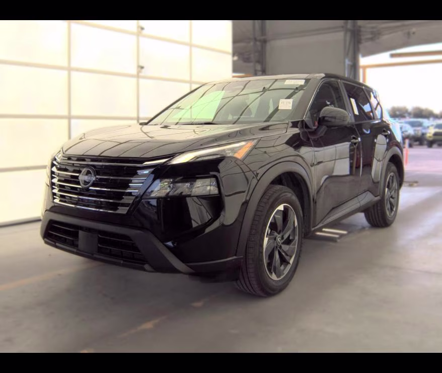 2024 Super Black Nissan Rogue SV FWD SUV