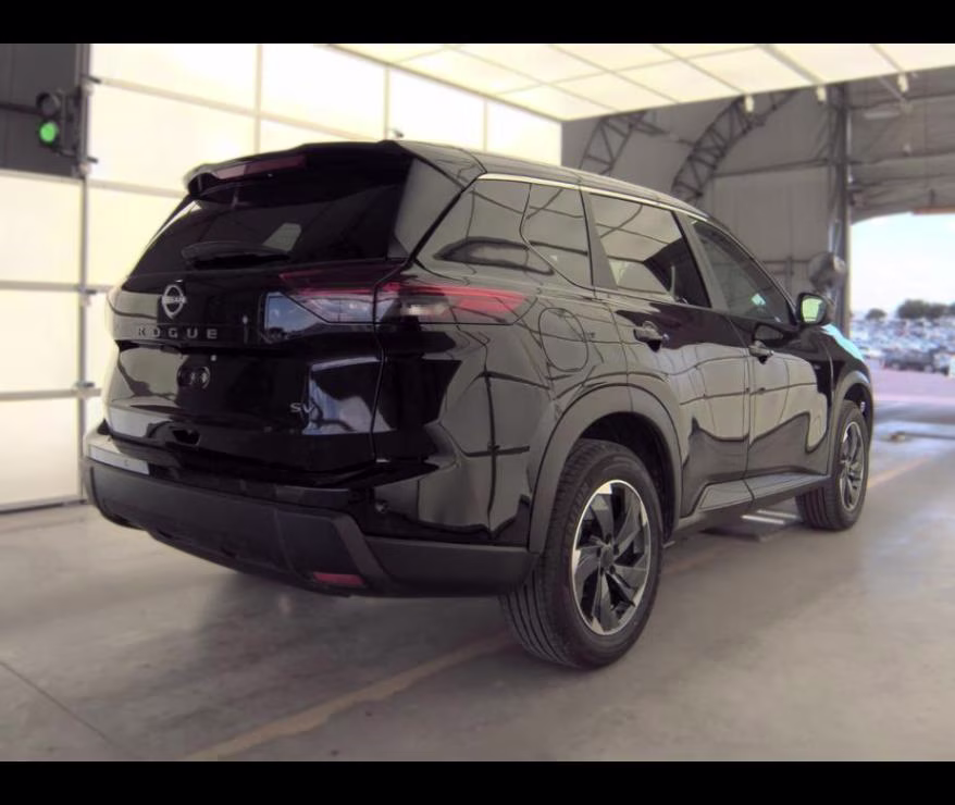 2024 Super Black Nissan Rogue SV FWD SUV